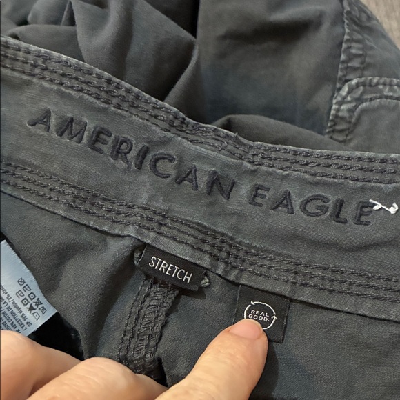 Women’s Baggy Jogger Gray Cargo Pants NWOT - Picture 10 of 12